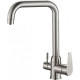 Смеситель для кухни ZorG Steel Hammer SH725INOX Сталь