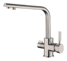 Смеситель для кухни ZorG Steel Hammer SH 909 SATIN Сатин