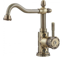 Смеситель для раковины ZorG Antic A 125 U-BR Бронза