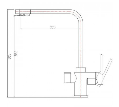 Смеситель для кухни ZorG Sanitary ZR334YF Черный металлик