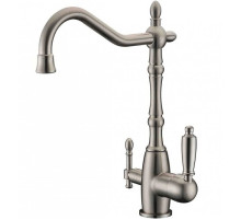 Смеситель для кухни ZorG Sanitary ZR 312 YF-33-NICKEL Никель