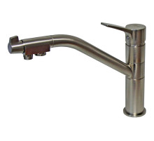 Смеситель для кухни ZorG Sanitary ZR401KFSATIN Сатин