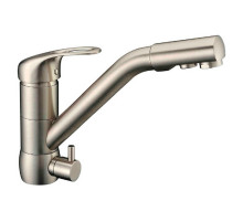 Смеситель для кухни ZorG Clean Water ZR 400 KF-12 SATIN Сатин
