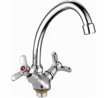Смеситель для кухни Ledeme H12 4112-2L Хром