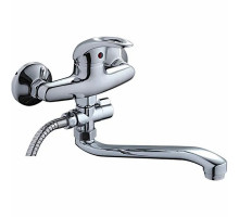 Смеситель для ванны Ledeme H02-B 2102-ВL универсальный Хром