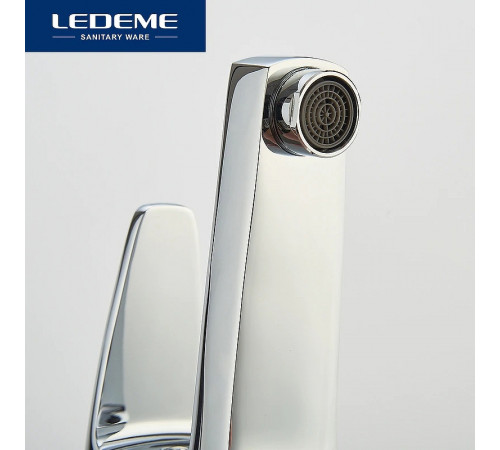 Смеситель для раковины Ledeme H30 1030L Хром