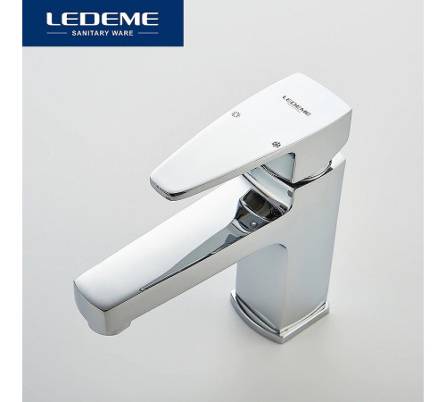 Смеситель для раковины Ledeme H30 1030L Хром