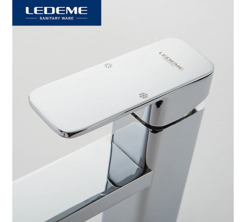 Смеситель для раковины Ledeme H33 1033L Хром