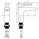 Смеситель для раковины Orans K-1098 1098k00 Черный