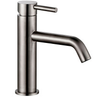 Смеситель для раковины AQUAme Siena AQM6210GM Оружейный металл