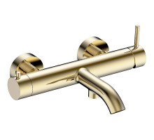 Смеситель для ванны AQUAme Siena AQM6212BG Шлифованное золото