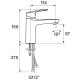 Смеситель для раковины Santek Марион WH5A02006C001 Хром