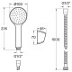 Смеситель для ванны Santek Найра WH5A12001C001 универсальный Хром