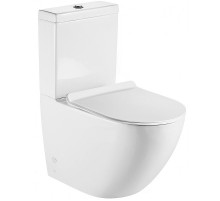 Унитаз компакт BelBagno Amanda BB051CPR без бачка и сиденья