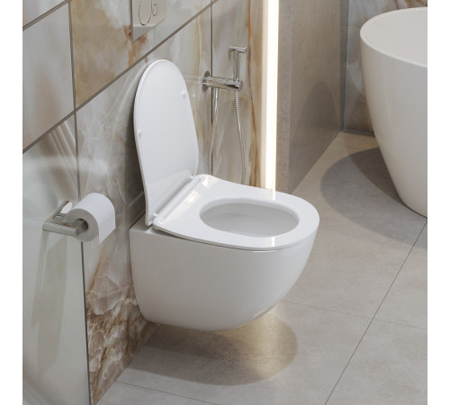 Унитаз BelBagno Amanda-Tor BB051CH-TOR-FC подвесной без сиденья