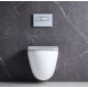 Комплект унитаза BelBagno Amanda BB051CHR+BB051SC с инсталляцией Grohe Rapid SL 38721001 с сиденьем Микролифт и клавишей смыва Хром