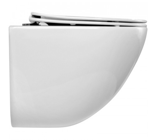 Комплект унитаза с инсталляцией BelBagno Amanda BB051CHR/BB051SC/BB002-80/BB005-PR-CHROME с сиденьем Микролифт и клавишей смыва Хром глянцевый