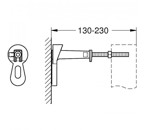 Комплект унитаза BelBagno Amanda BB051CHR+BB051SC с инсталляцией Grohe Rapid SL 38811KF0 с сиденьем Микролифт и Черной матовой клавишей смыва