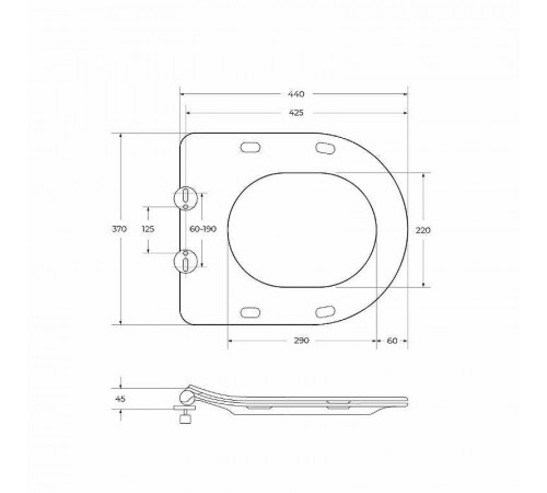 Комплект унитаза BelBagno Amanda BB051CHR+BB051SC с инсталляцией Cersanit Black 35 S-IN-BLACK-Cg-w с сиденьем Микролифт и клавишей смыва Хром