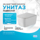 Комплект унитаза WellWant Tesoro WWU01111W с инсталляцией Alcaplast Sadromodul AM101/1120-3:1 RU M71-0001 с сиденьем Микролифт и клавишей смыва Хром