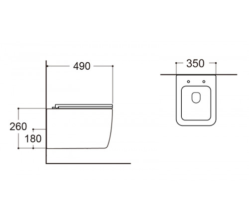 Комплект унитаза WellWant Tesoro WWU01111W с инсталляцией Berges Wasserhaus Novum D5 040235 с сиденьем Микролифт и Черной клавишей смыва