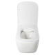 Комплект унитаза WellWant Tesoro WWU01111W с инсталляцией Berges Wasserhaus Novum D5 040235 с сиденьем Микролифт и Черной клавишей смыва