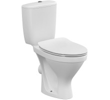 Унитаз компакт Cersanit Melar 031 3/6 DPL EO Slim 64234 с бачком и сиденьем Микролифт