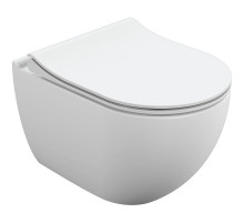 Унитаз Cersanit Brasko Smart Clean On DPL EO slim LP 64824 подвесной с сиденьем Микролифт