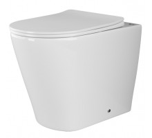 Унитаз Ceramicanova Highlight Rimless CN1812 приставной с сиденьем Микролифт