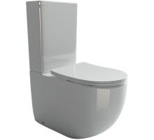 Унитаз компакт Ceramicanova Metropol CN4001-B без бачка и с сиденьем Микролифт