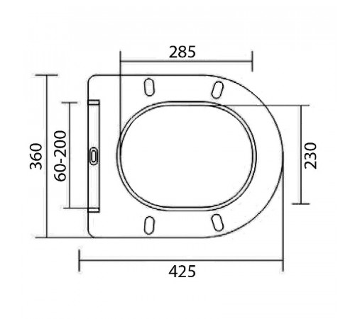 Комплект унитаза BelBagno Uno BB3105CHR/SC с инсталляцией Cersanit Black 35 S-IN-BLACK-Cg-w с сиденьем Микролифт и клавишей смыва Хром