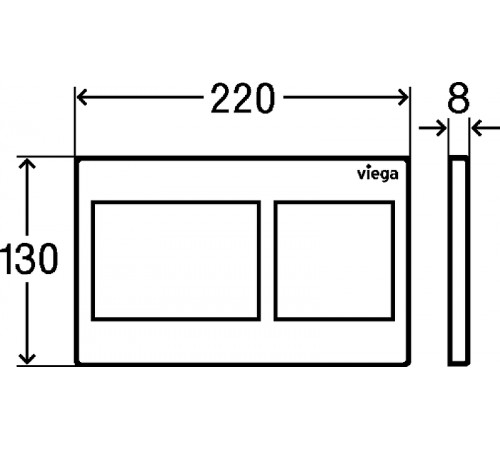 Комплект унитаза BelBagno Uno BB3105CHR/SC с инсталляцией Viega Prevista Dry 8524.14 792596 с сиденьем Микролифт и клавишей смыва Хром