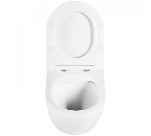 Комплект унитаза с инсталляцией BelBagno Uno BB3105CHR/SC/BB002-80/BB014-SR-BIANCO с сиденьем Микролифт и Белой клавишей смыва