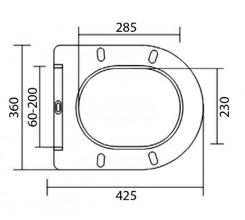 Унитаз BelBagno Uno BB3105CHR/SC подвесной с сиденьем Микролифт