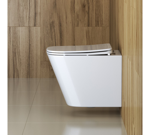 Комплект унитаза с инсталляцией BelBagno Due BB3103CHR/SC/BB002-80/BB014-SR-BIANCO с сиденьем Микролифт и Белой клавишей смыва