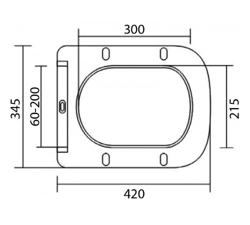 Унитаз BelBagno Due BB3103CHR/SC подвесной с сиденьем Микролифт