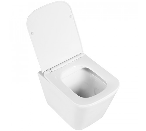 Комплект унитаза с инсталляцией BelBagno Due BB3103CHR/SC/BB002-80/BB014-SR-BIANCO с сиденьем Микролифт и Белой клавишей смыва