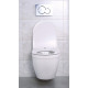 Комплект унитаза с инсталляцией BelBagno Loto BB070CHR/SC/BB002-80/BB018-GV-BIANCO с сиденьем Микролифт и Белой клавишей смыва