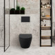 Комплект унитаза с инсталляцией BelBagno Colorato BB062CHR-MB/BB062SC-MB/BB002-80/BB007-PR-NERO.M с сиденьем Микролифт и Черной матовой клавишей смыва