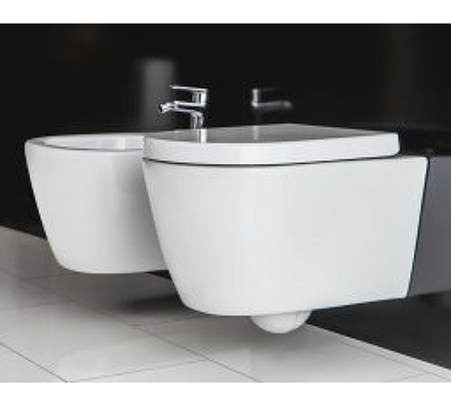 Унитаз BelBagno Marino BB105CHR/BB105SC подвесной с сиденьем Микролифт