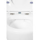 Комплект унитаза с инсталляцией BelBagno Tre BB8001CHR/SC/BB002-80/BB005-PR-CHROME с сиденьем Микролифт и клавишей смыва Хром глянцевый