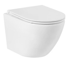 Унитаз BelBagno Sfera-R BB046CHR/BB870SC подвесной с сиденьем Микролифт