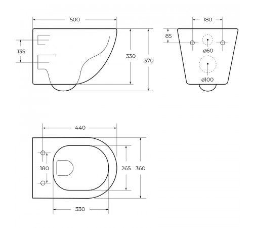 Унитаз BelBagno Sfera-Tor BB046CH-TOR/BB2111SC подвесной с сиденьем Микролифт