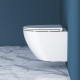 Унитаз BelBagno Sfera-R BB046CHR/BB870SC подвесной с сиденьем Микролифт