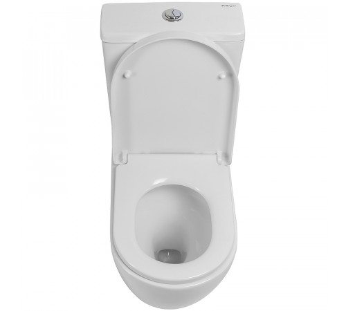 Унитаз компакт BelBagno Sfera-Tor BB2141CP-TOR/BB2141T/BB865SC с бачком и сиденьем Микролифт