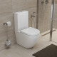 Унитаз компакт BelBagno Sfera-Tor BB2141CP-TOR/BB2141T/BB865SC с бачком и сиденьем Микролифт