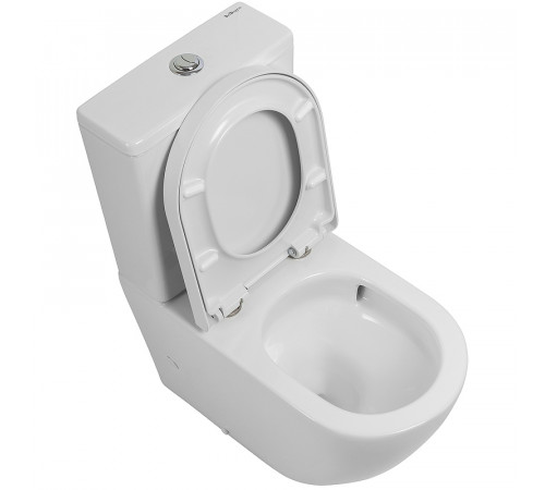 Унитаз компакт BelBagno Sfera-Tor BB2141CP-TOR/BB2141T/BB865SC с бачком и сиденьем Микролифт