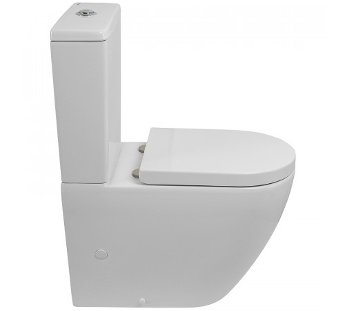 Унитаз компакт BelBagno Sfera-Tor BB2141CP-TOR/BB2141T/BB865SC с бачком и сиденьем Микролифт