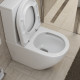 Унитаз компакт BelBagno Sfera-Tor BB2141CP-TOR/BB2141T/BB865SC с бачком и сиденьем Микролифт