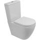 Унитаз компакт BelBagno Sfera-Tor BB2141CP-TOR/BB2141T/BB865SC с бачком и сиденьем Микролифт